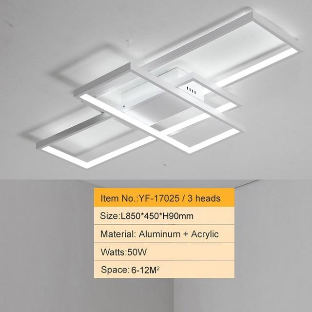 Modern Multi-Square 33 1/2" to 55" Wide Aluminum Ceiling Lights