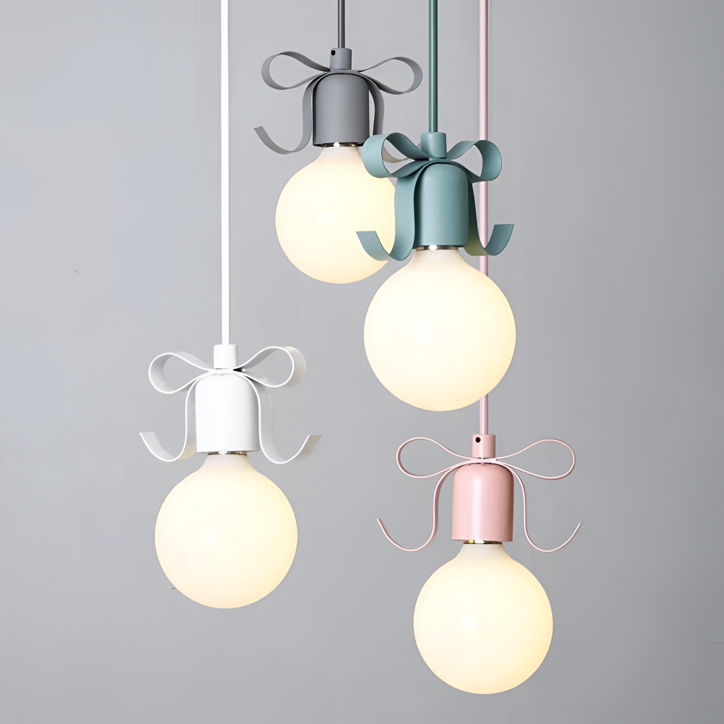 Modern Bowknot Pendant Lights - Iron Finish | Lighting | NordicAbode.com