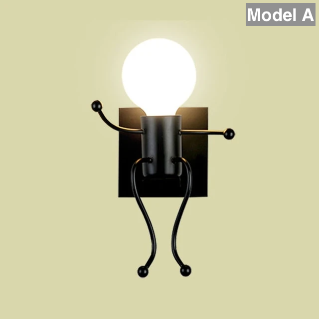 Cartoon Doll Wall Lamp