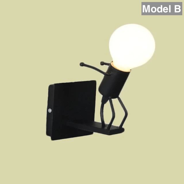 Cartoon Doll Wall Lamp