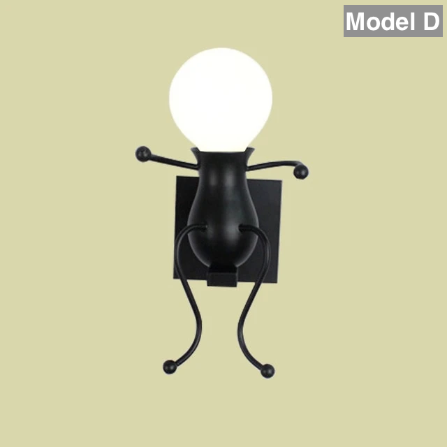 Cartoon Doll Wall Lamp