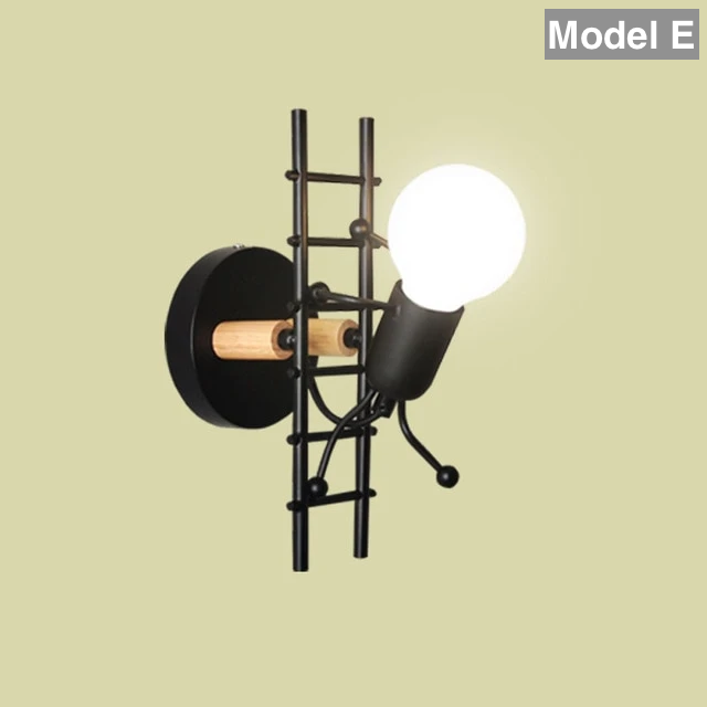 Cartoon Doll Wall Lamp