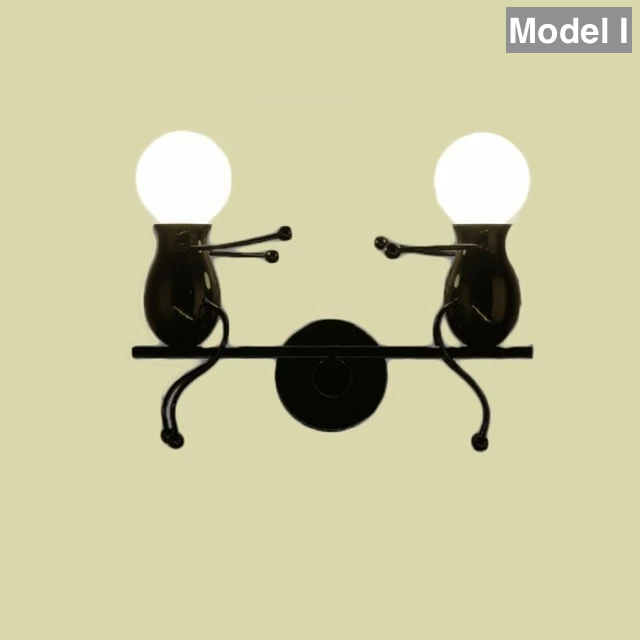 Cartoon Doll Wall Lamp