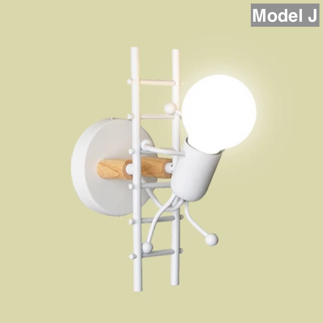 Cartoon Doll Wall Lamp