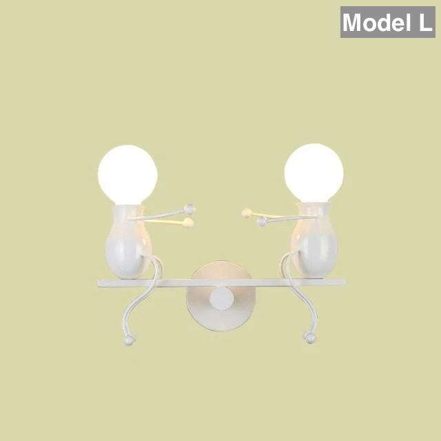 Cartoon Doll Wall Lamp