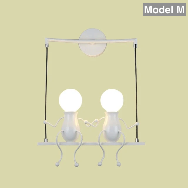 Cartoon Doll Wall Lamp