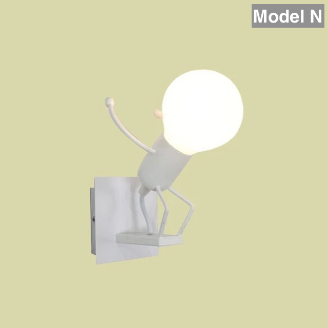 Cartoon Doll Wall Lamp