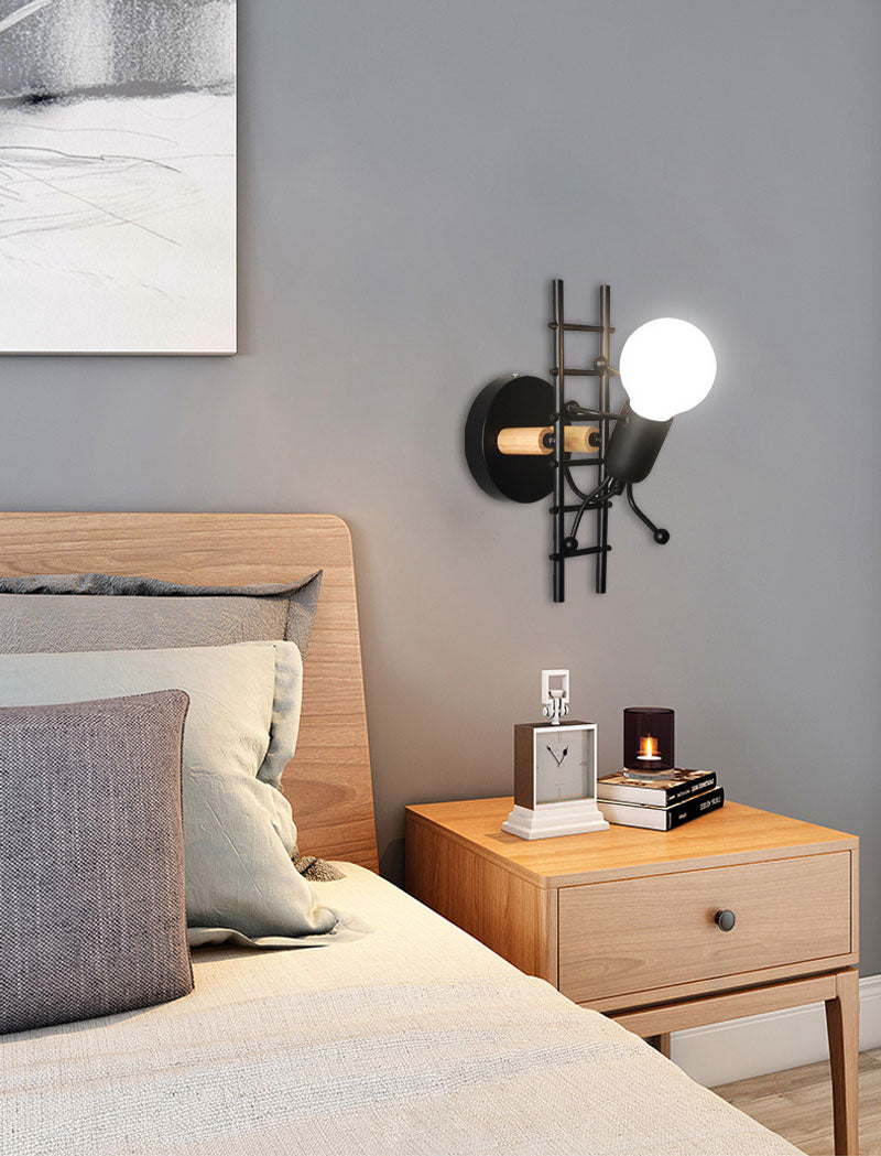 Cartoon Doll Wall Lamp