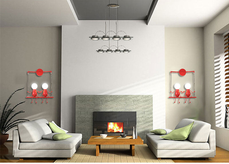 Cartoon Doll Wall Lamp