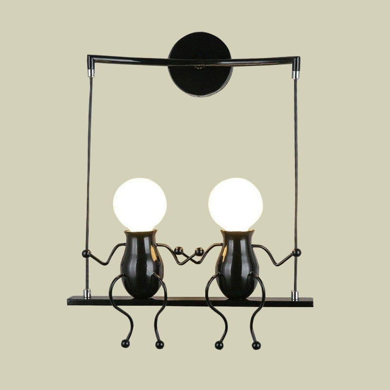Cartoon Doll Wall Lamp