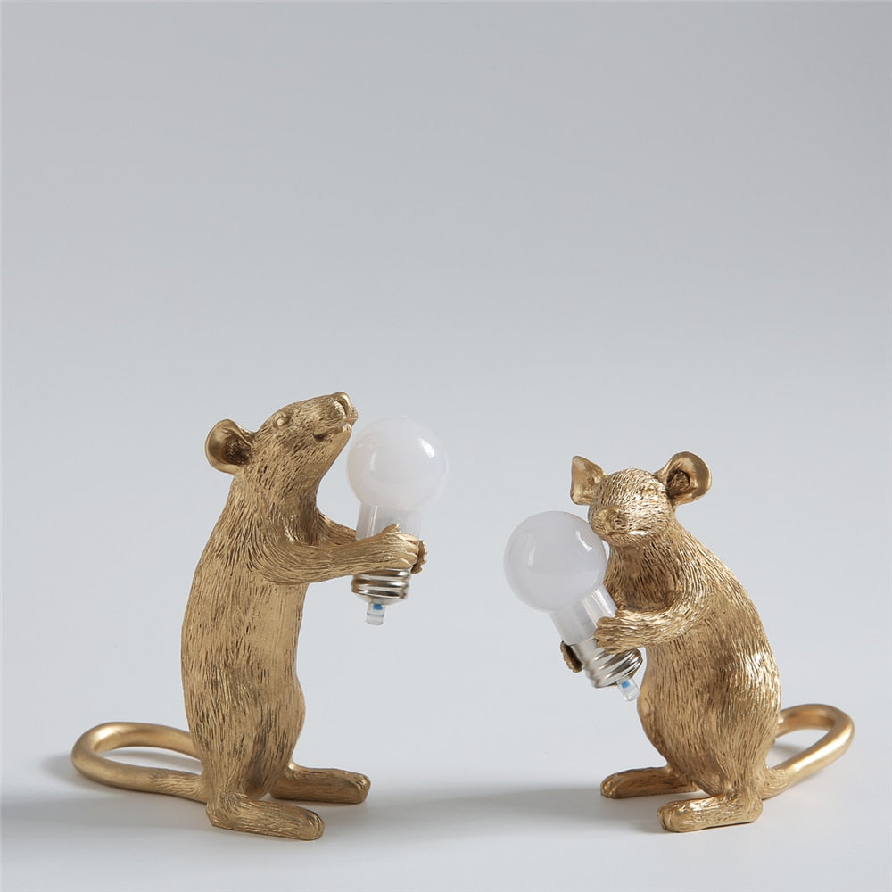 Mouse Resin Night Light