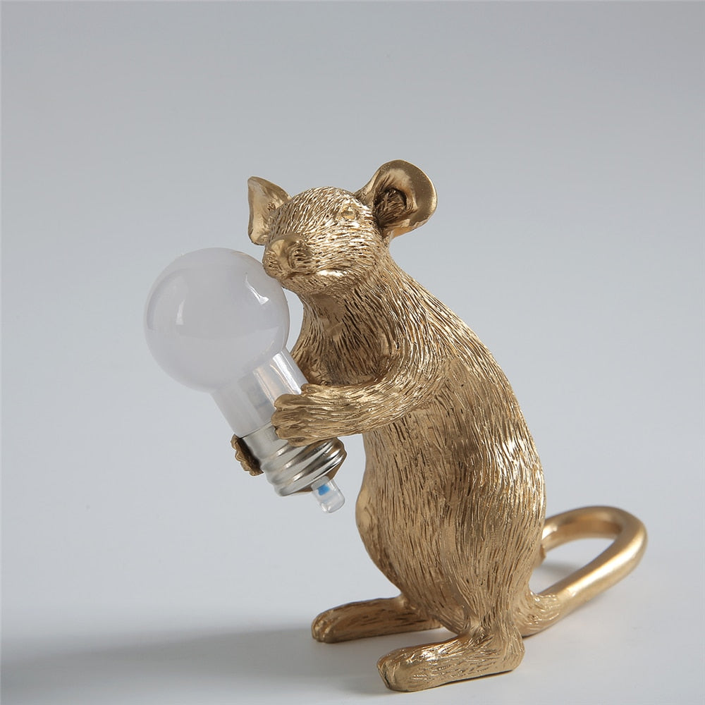 Mouse Resin Night Light