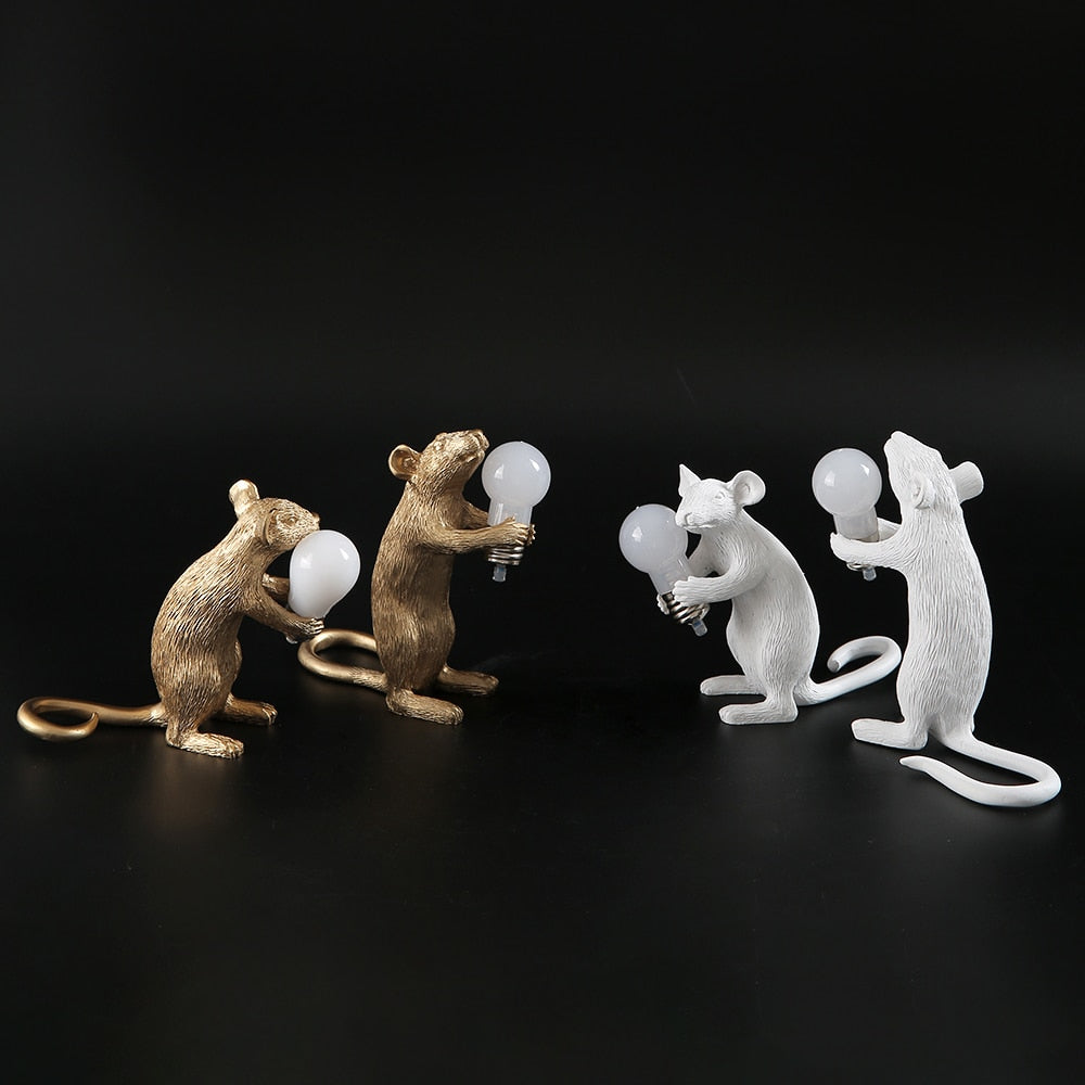 Mouse Resin Night Light