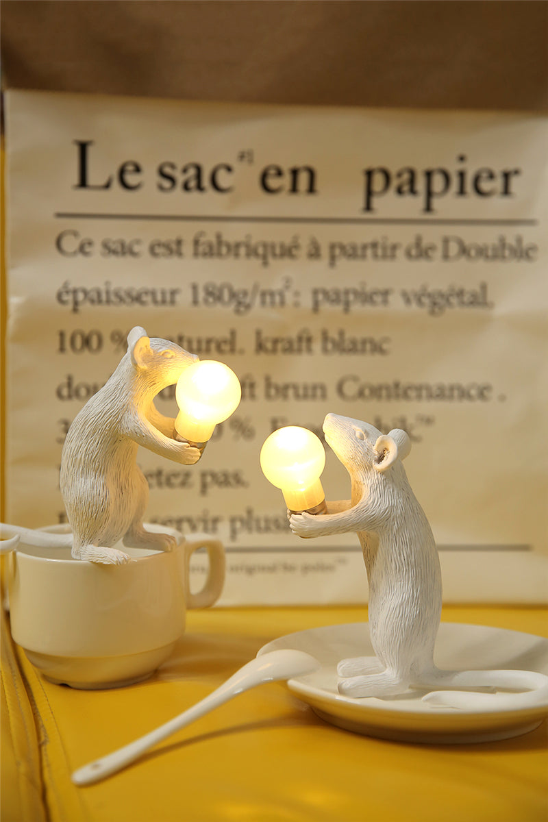 Mouse Resin Night Light