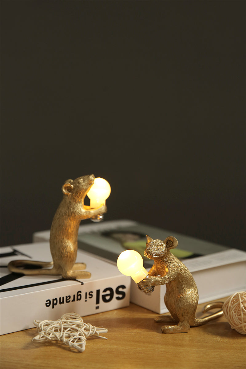 Mouse Resin Night Light