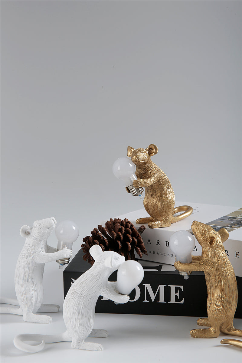 Mouse Resin Night Light