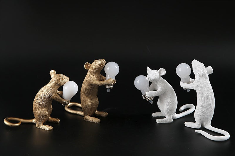 Mouse Resin Night Light