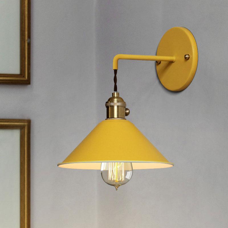 Colorful Nordic Retro Vintage Wall Light