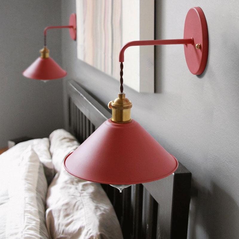 Colorful Nordic Retro Vintage Wall Light