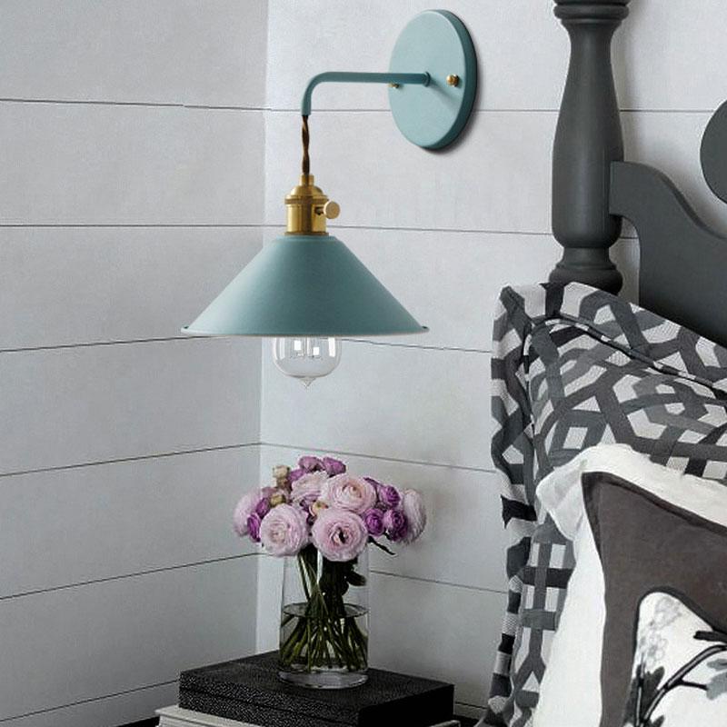 Colorful Nordic Retro Vintage Wall Light