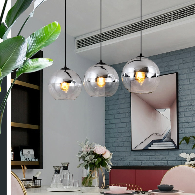 Sillsu - Bubble Ball Glass Pendant Lights