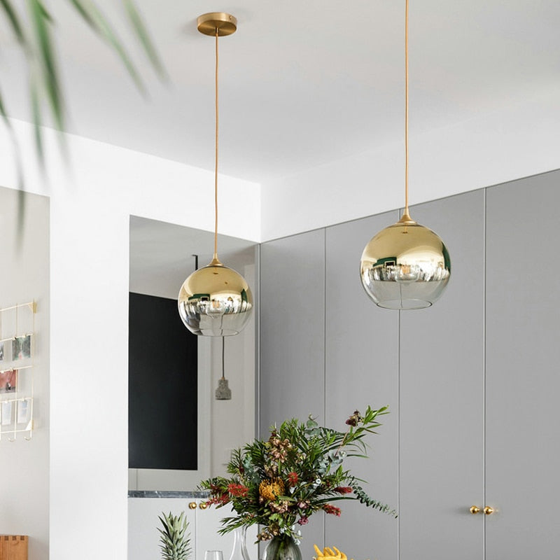 Sillsu - Bubble Ball Glass Pendant Lights