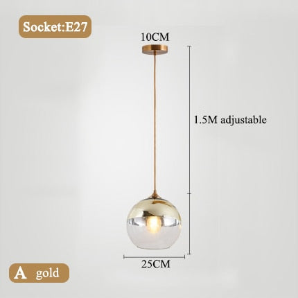 Sillsu - Bubble Ball Glass Pendant Lights