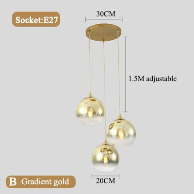 Sillsu - Bubble Ball Glass Pendant Lights
