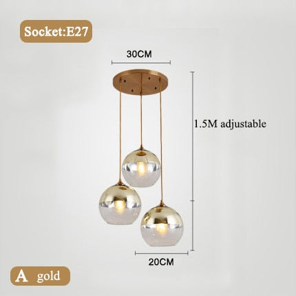 Sillsu - Bubble Ball Glass Pendant Lights