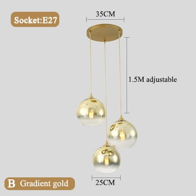 Sillsu - Bubble Ball Glass Pendant Lights