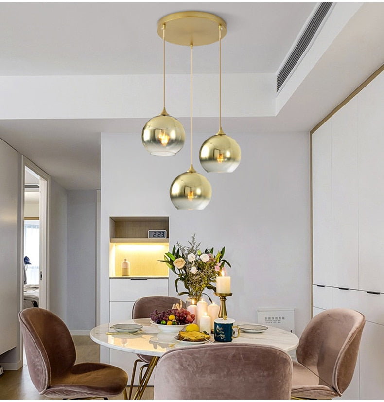 Sillsu - Bubble Ball Glass Pendant Lights