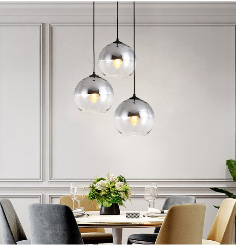 Sillsu - Bubble Ball Glass Pendant Lights