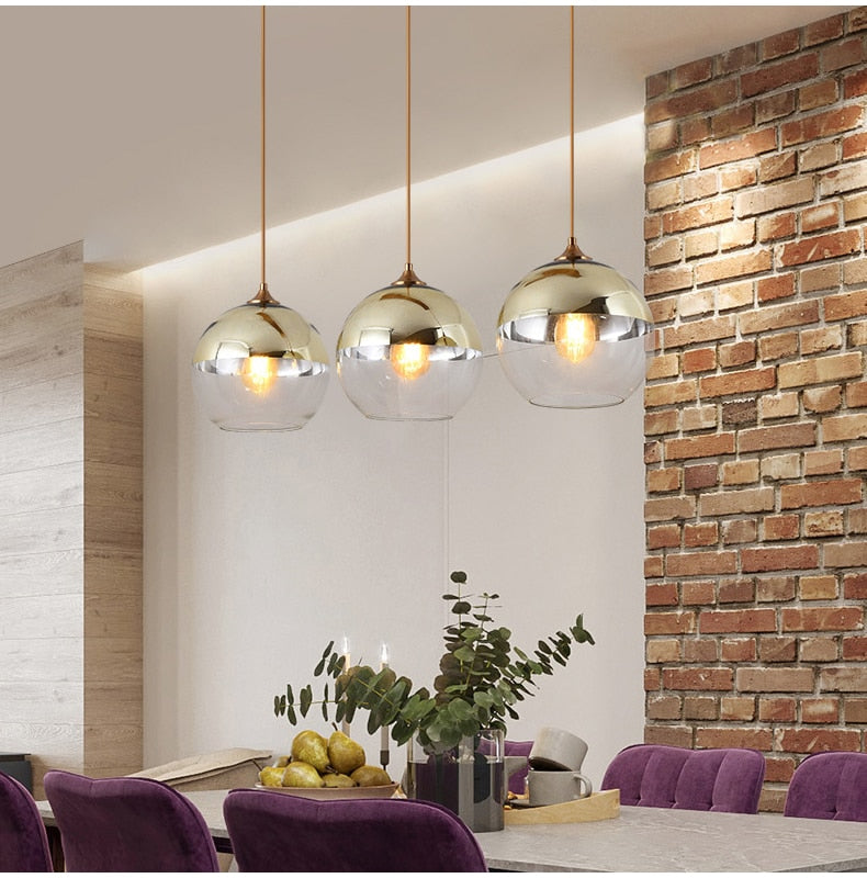 Sillsu - Bubble Ball Glass Pendant Lights