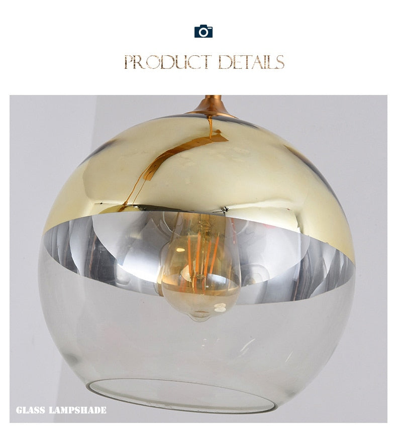 Sillsu - Bubble Ball Glass Pendant Lights