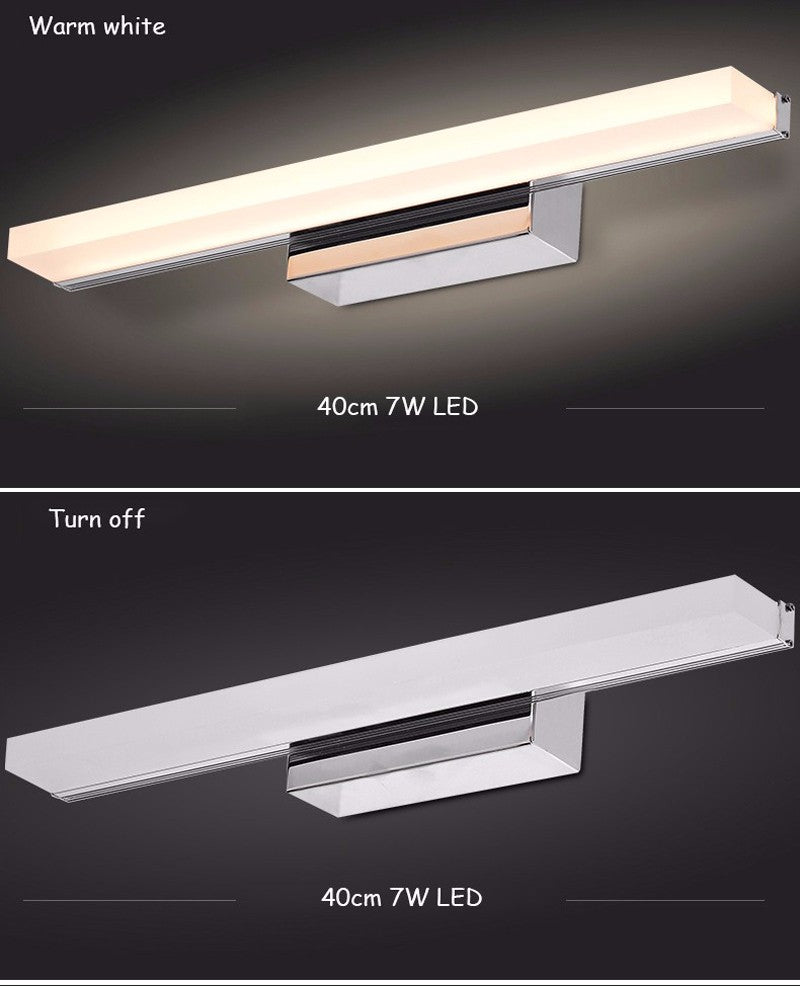 LED Mirror Cosmetic Light Acrylic Wall lamp