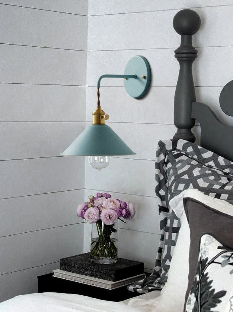 Colorful Nordic Retro Vintage Wall Light