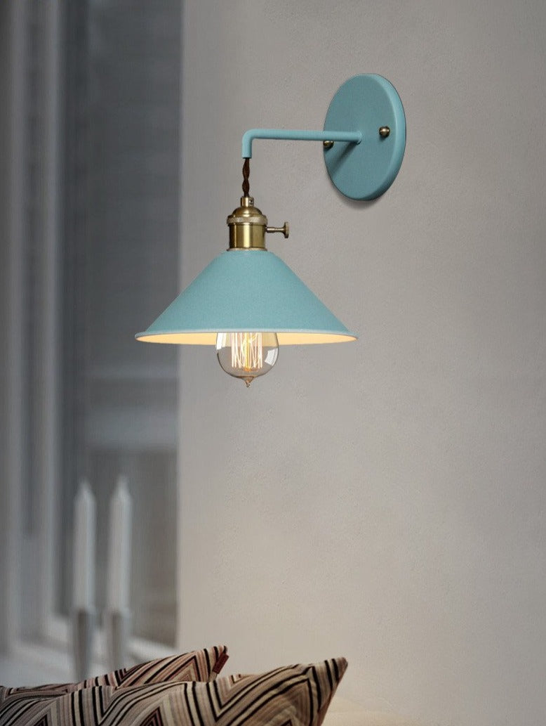 Colorful Nordic Retro Vintage Wall Light