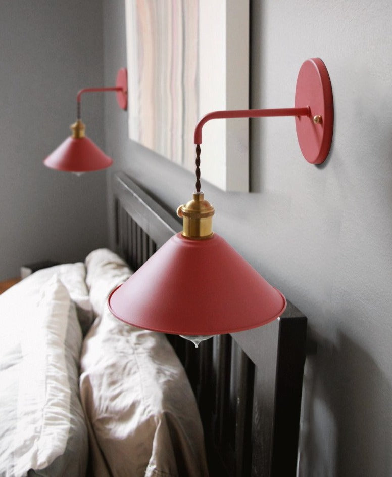 Colorful Nordic Retro Vintage Wall Light