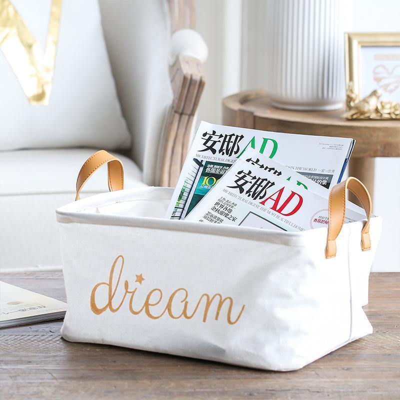 Golden Dreamy Star Storage Bag - Nordic Side -