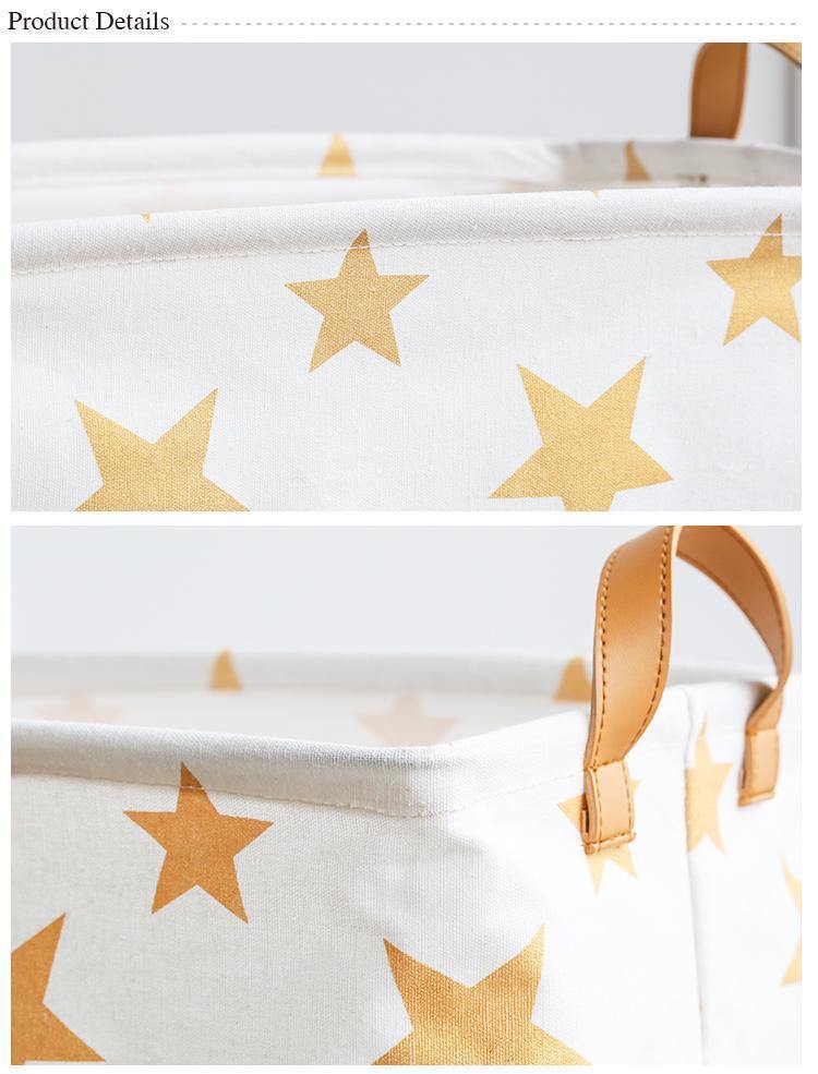 Golden Dreamy Star Storage Bag - Nordic Side -