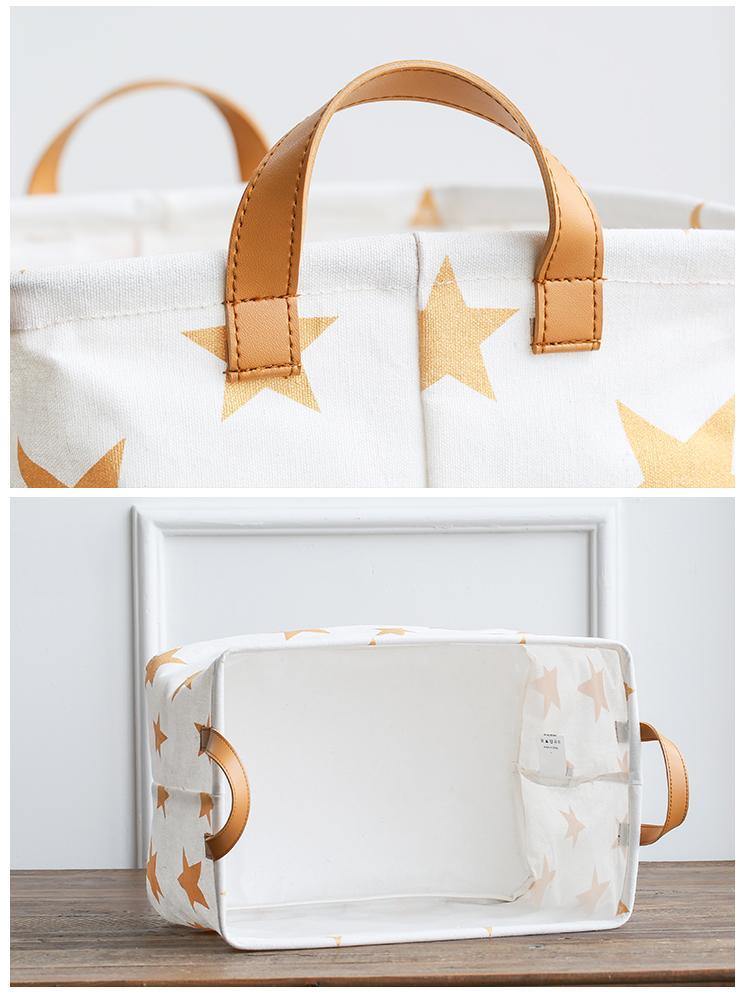 Golden Dreamy Star Storage Bag - Nordic Side -