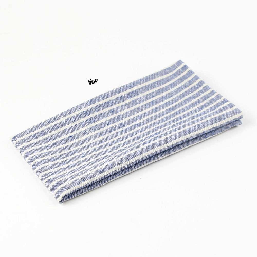 30x40cm Striped Cotton Linen Tablemat - Nordic Side -