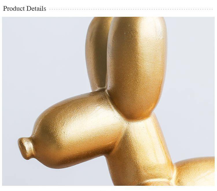 Resin Balloon Dog Figures - Nordic Side -