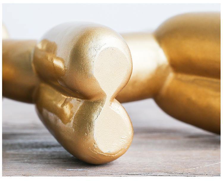 Resin Balloon Dog Figures - Nordic Side -