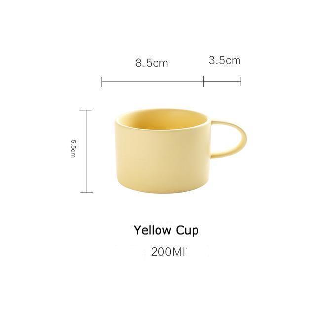 Candy Colors Ceramic Mugs - Nordic Side -