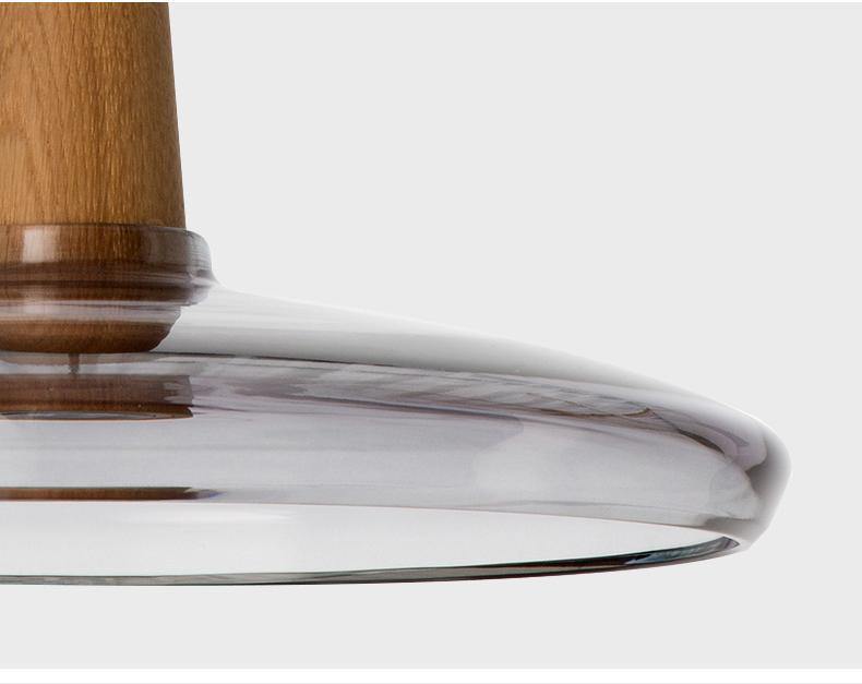 Glass With Wooden Top Light - Nordic Side -
