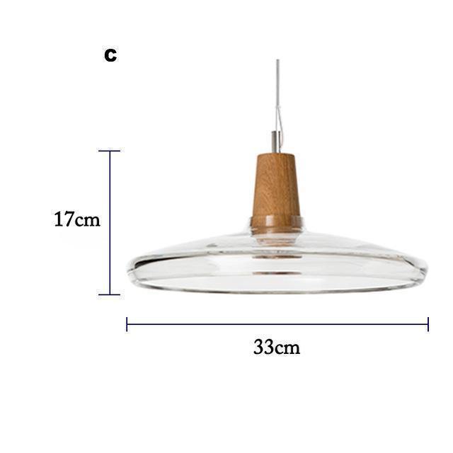 Glass With Wooden Top Light - Nordic Side -