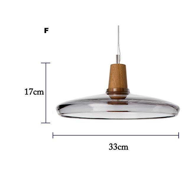 Glass With Wooden Top Light - Nordic Side -