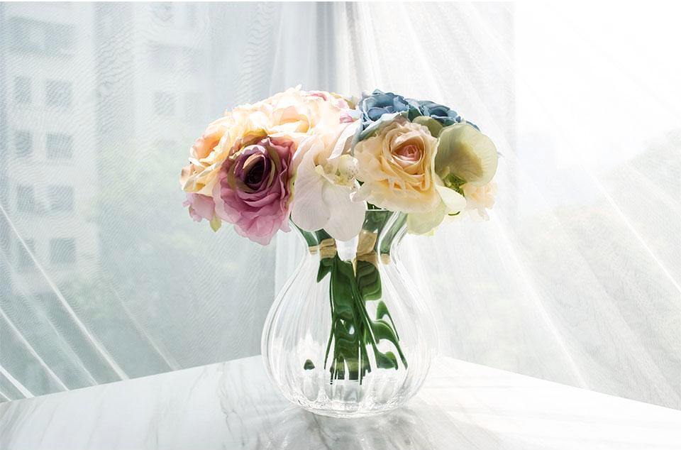 Orchid Rose with Vase - Nordic Side -
