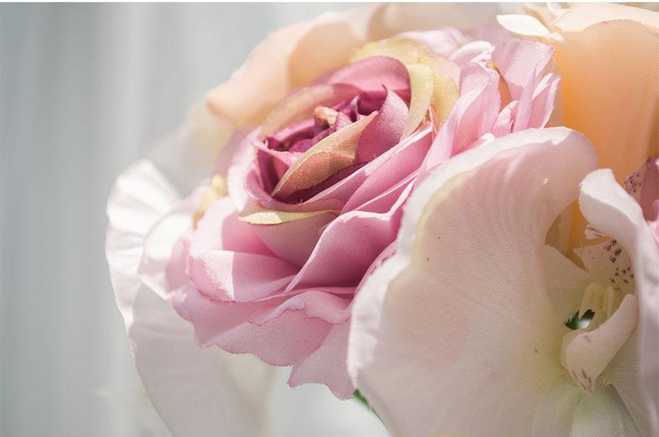 Orchid Rose with Vase - Nordic Side -